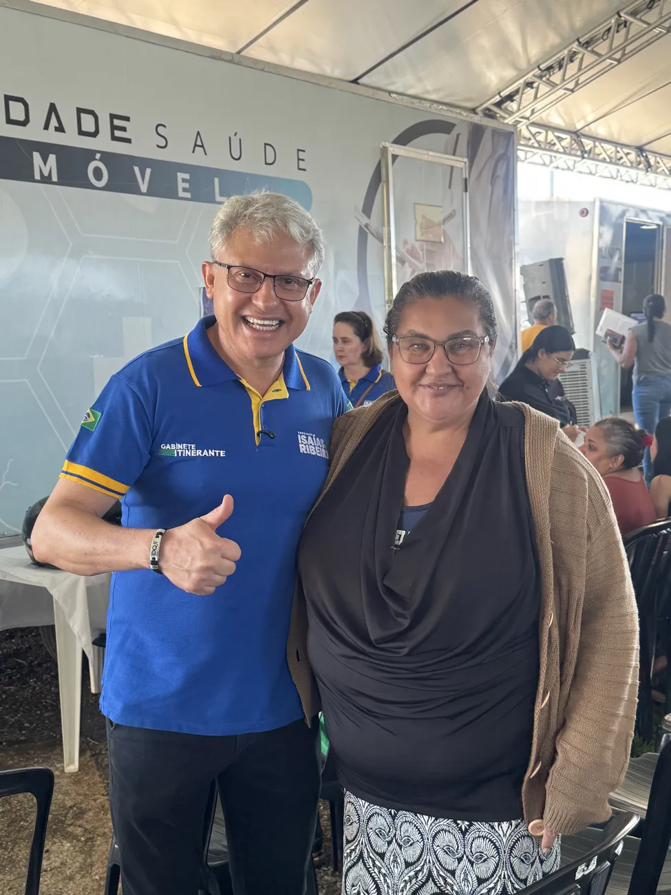Atendimento na Cidade Saúde Móvel